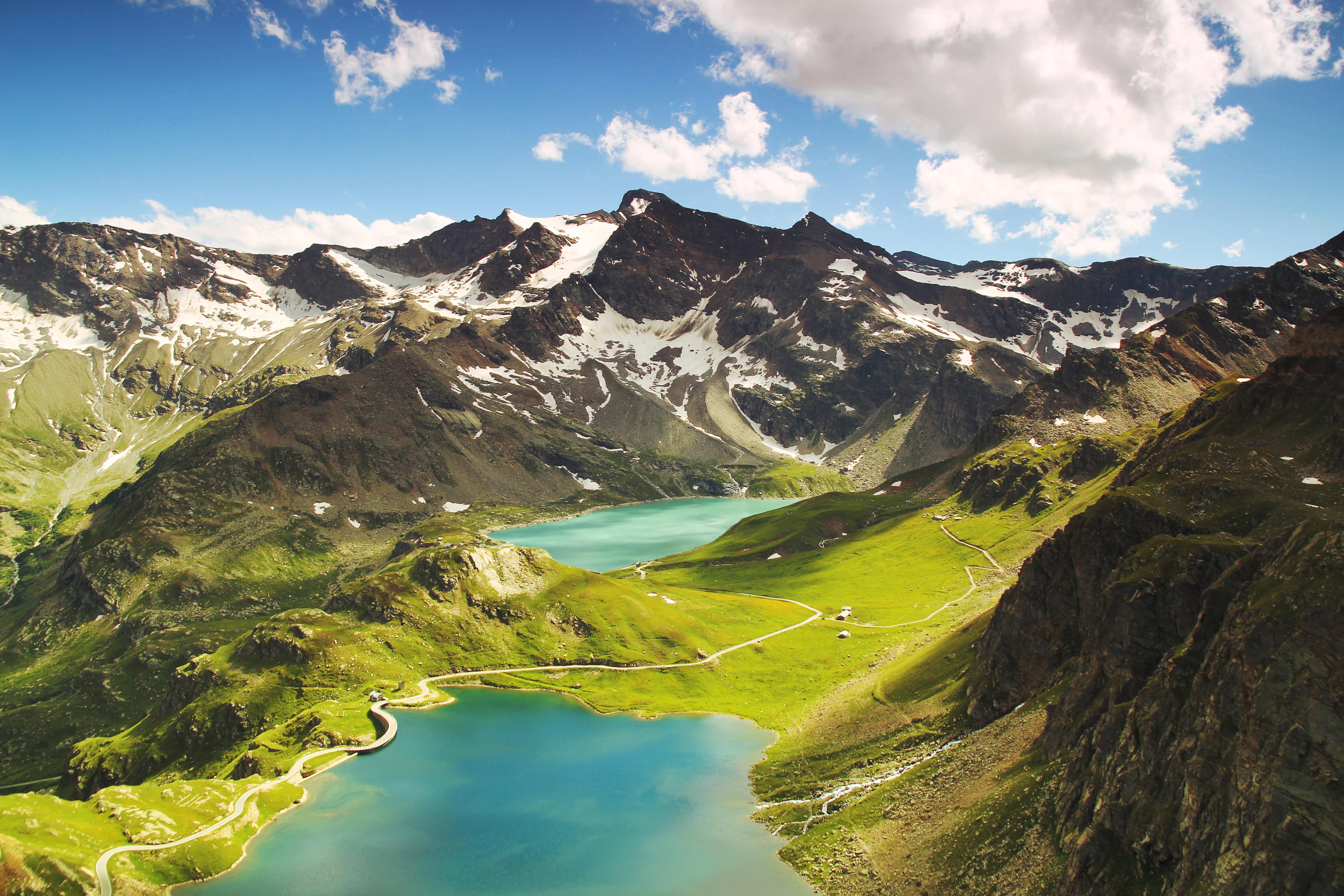 An image of the Lake District, an area of outstanding natural beauty.